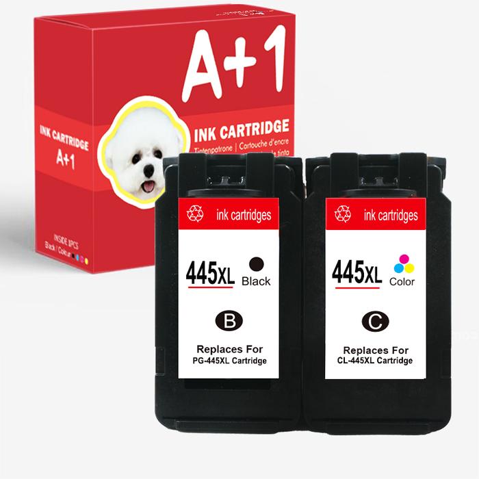 A+1 Remanufactured Refill Ink Cartridge For Canon PG 445 CL 446 XL
