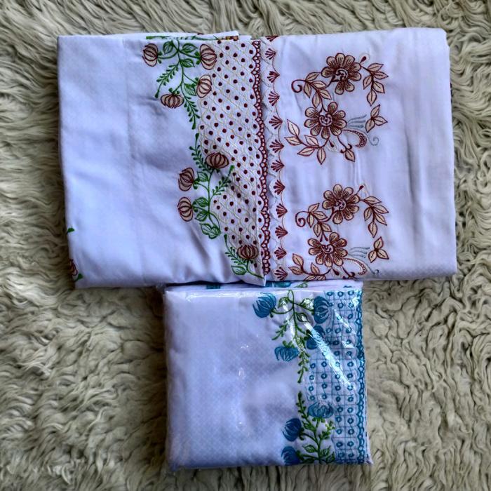 Mukena Al Mukhtar Bahan Satin Poliester - Katun - Muslim