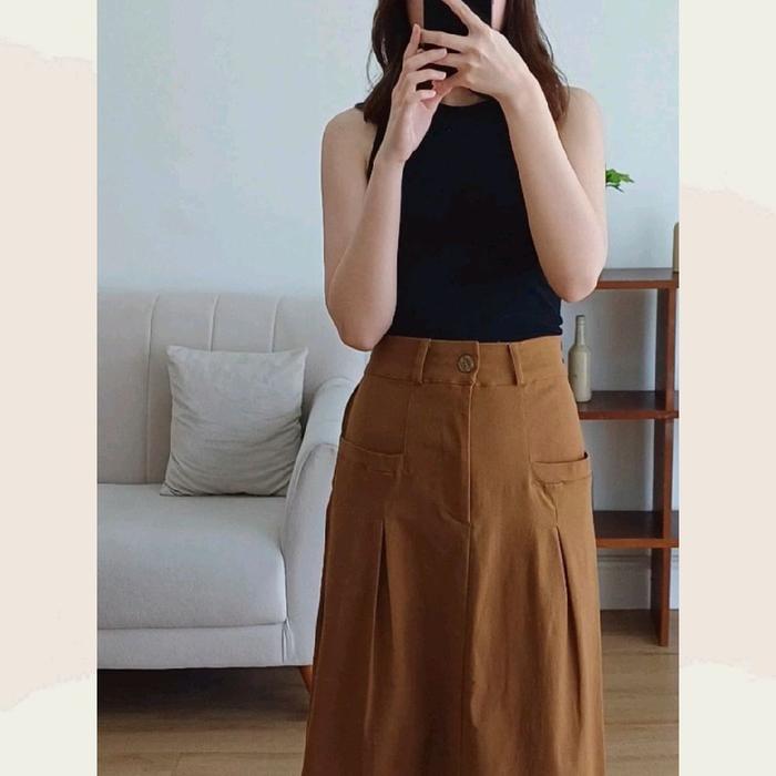 Rok wanita cantik semua bahan dan model di live