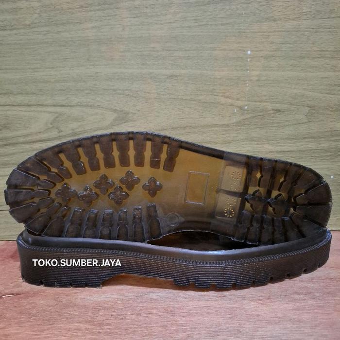 Sole Sepatu Docmart Boot Pria - Outsole Sepatu Docmart - Warna Coklat Kaca - Sole Docmart Universal