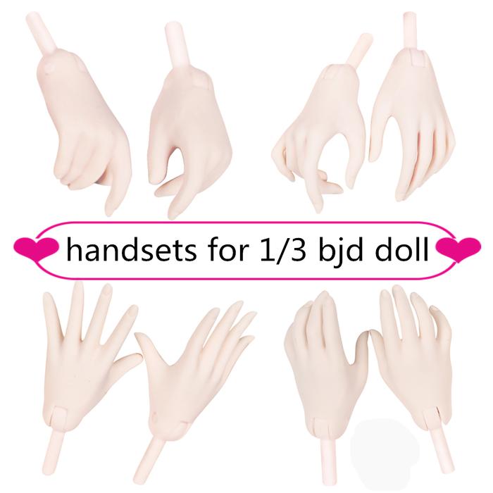 Tangan Isyarat untuk 1/3 Bjd 60Cm Boneka, Hanya Tangan