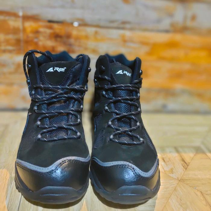 Terbaik sepatu hiking/sepatu gunung pria/sepatu berkemah/sepatu rei outdoor/sepatu adventure black T