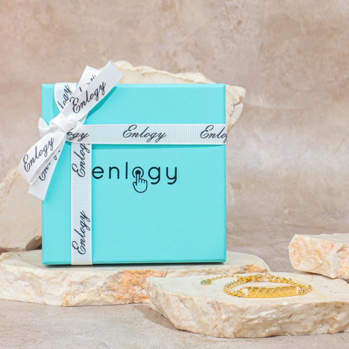 Gelang Teknologi Enlogy Baby & Kids - Gold ( Gelang Enlogy Luxury Tech Bracelet Gelang Bayi Gelang E