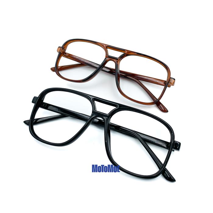 Motomoe Modra - Frame Kacamata Aviator Simple Minimalis Ringan Klasik Kekinian Kokoh