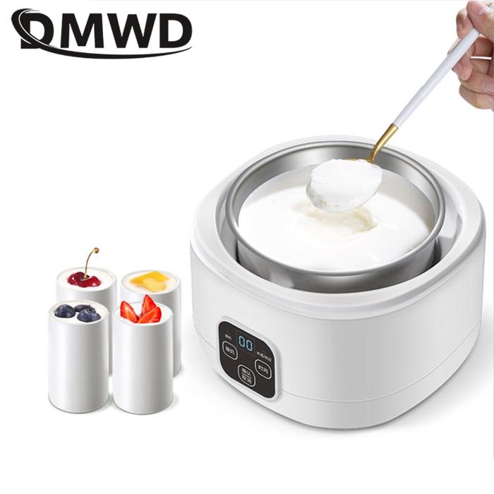 DMWD 1L Electric Yogurt Maker Household Automatic Fermentation Natto