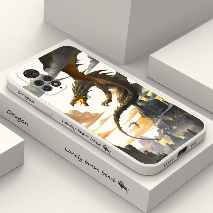 Dragon Roared Phone Case For Xiaomi Redmi Note 11 11S 10 10A 10T 10S