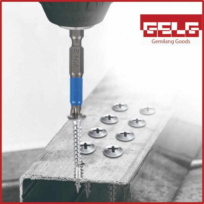 10Pcs Mata Obeng Magnetic Mata Obeng Screwdriver Obeng Hex Obeng Mata Bor Mata Bor Listrik With Box