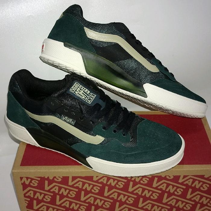 Sepatu Vans Skate Pro x Anthony van Engelen AVE 2.0 Bench green sample size 42 27 Original Board Sne