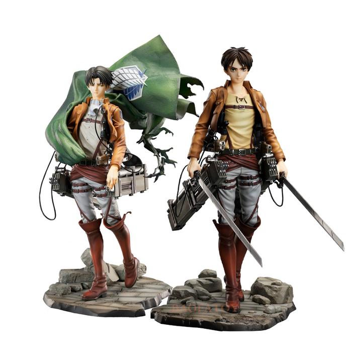 Figur Attack On Titan ARTFX J Figma Levi Mikasa Ackerman Eren Figur