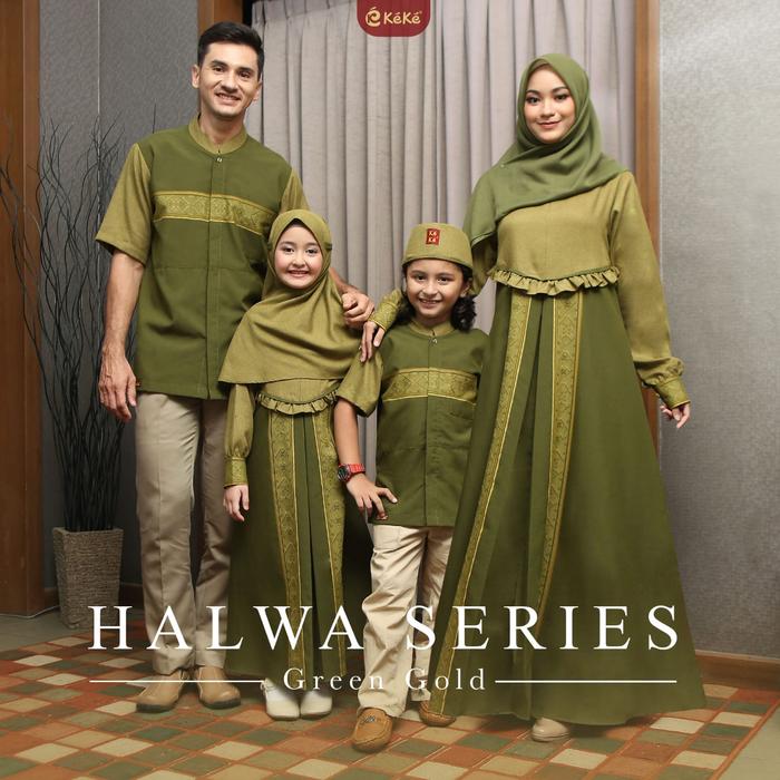 SARIMBIT KEKE HALWA SERIES GREEN GOLD