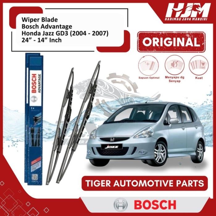 WIPER BLADE MOBIL JAZZ GD3 BOSCH ADVANTAGE 24" - 14" ORIGINAL