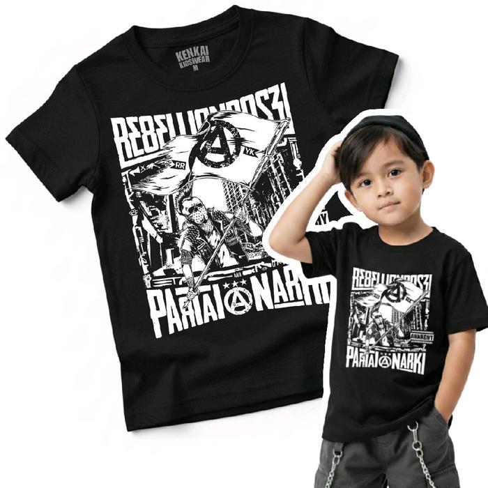 Kaos Band Anak rebellion rose parti anarki