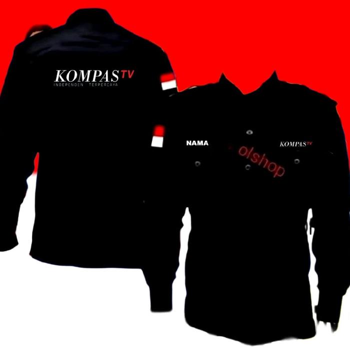 banyak pilihan warna gratis nama kemeja kompas tv baju kompas tv seragam Kompas TV Pdh kompas tv Pdl