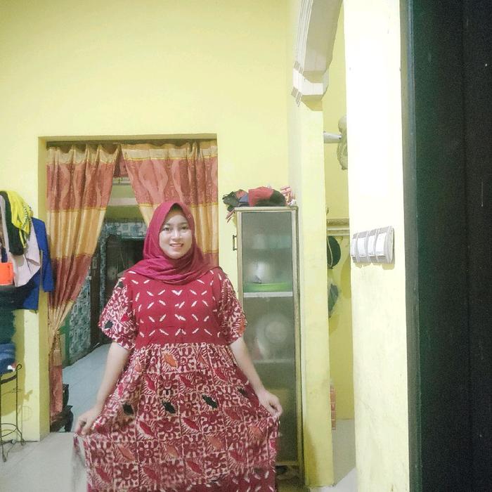 Daster NOer RIzki lengan pendek  Ld 115-120 PB 120