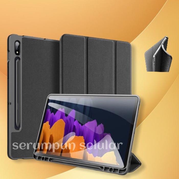 Casing Soft Case Book Cover Tab S10 Fe S10+ S10 Ultra Tab S9FE S9FE+ Tab S9 S9+ S9 Ultra Tab S8 S8+