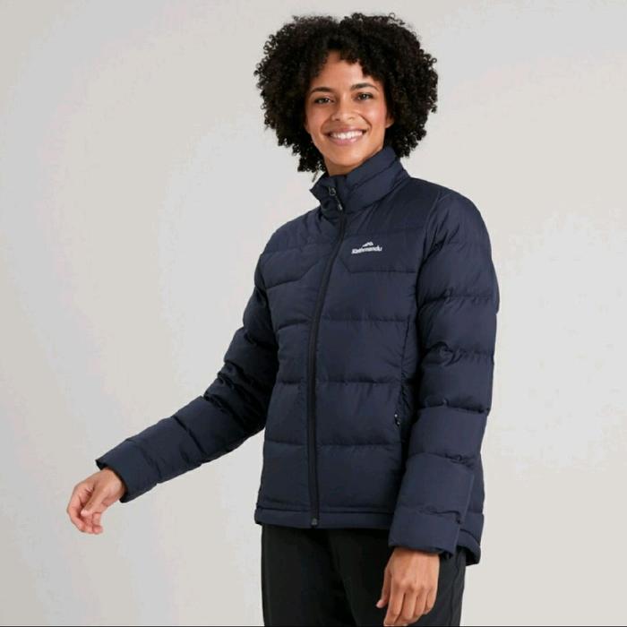 KATHMANDU WOMEN'S EPIC DOWN V2 NAVY JAKET HIKING TREKKING WINTER ORIGINAL