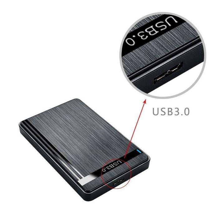 Garansi 1 Tahun-Casing Hardisk External HDD SSD 2.5" USB External Case 3.0 Case Hardisk External USB