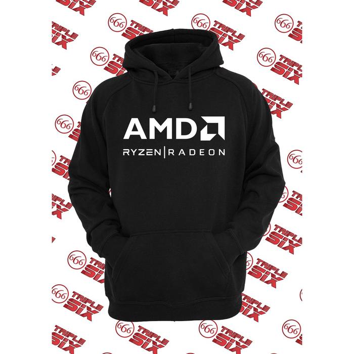 Jaket Hoodie AMD Ryzen Radeon