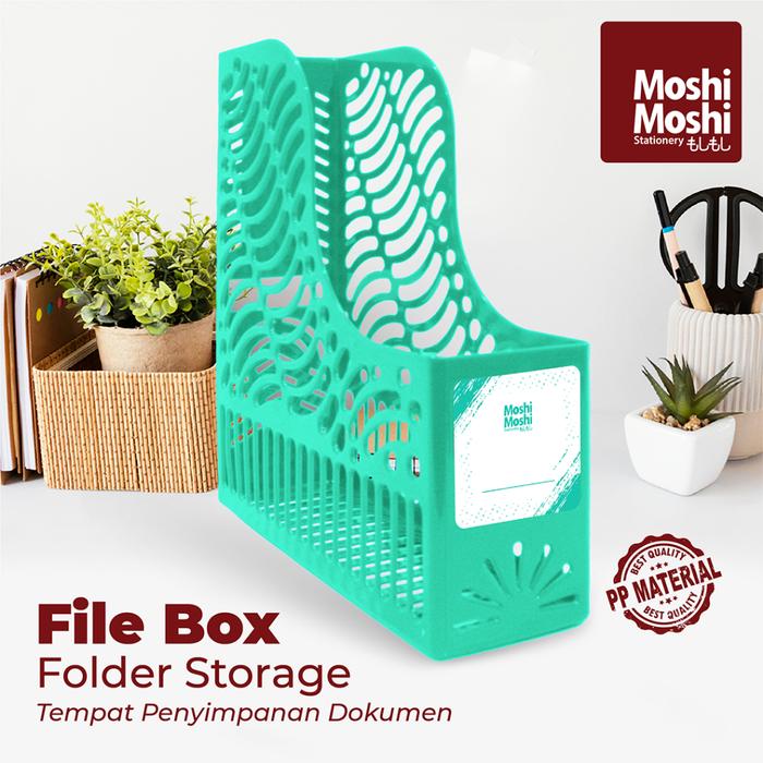 File Box Moshi Folder Storage Elegan Tempat Penyimpanan Dokumen Kantor