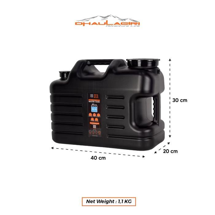 Eiger - Dhaulagiri Portable Water Tank 18.5 Liter / Dirigen Air / Penampungan Air - Jerigen Derigen 