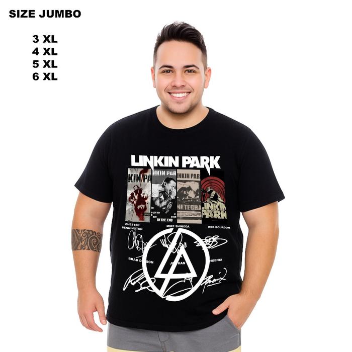 Devvogue Kaos Jumbo Linkin Park Album T Shirt Big