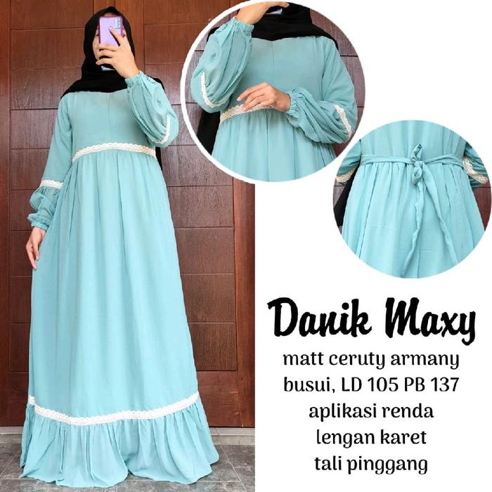 Gamis Danik Maxy Ceruty / Gamis Ceruty Renda