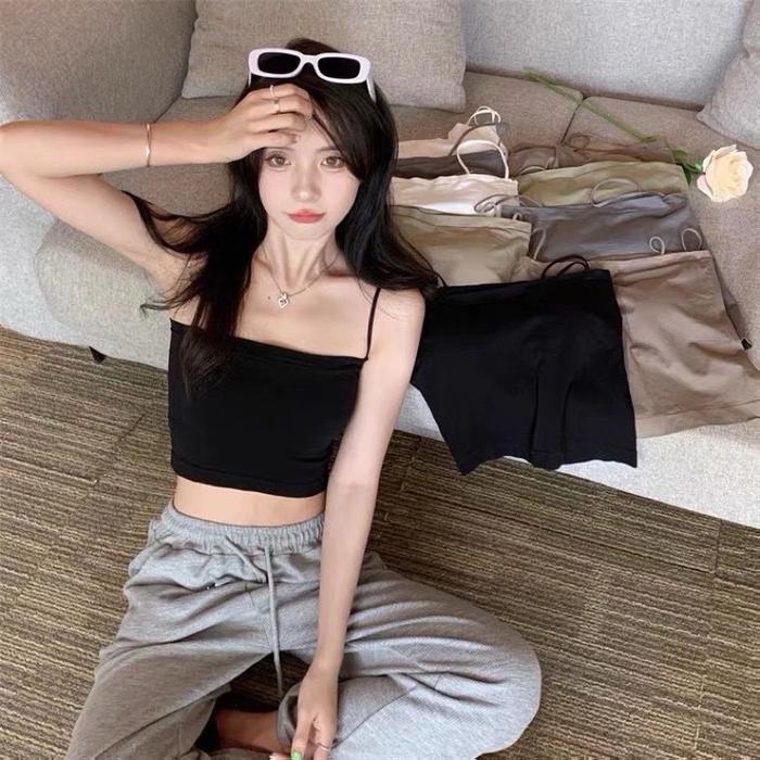 Km Collectionn |Tanktop Wanita BRA DAISY/Crop Top Tanktop DAISY Wanita