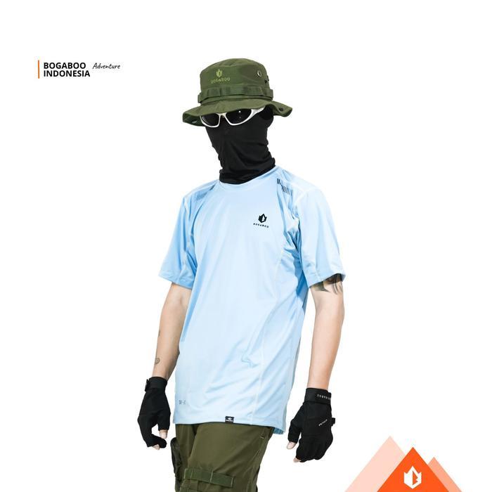 Eiger - BOGABOO GIZLAN - Base Layer Sports Lengan Pendek - Baselayer Olahraga Outdoor Hiking Gunung