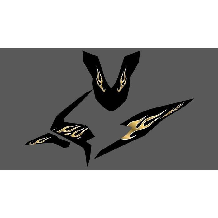 STRIPING TRANSPARAN BEAT DELUXE CUSTOM API [NTS]