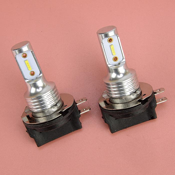 2pcs H11B Ice Blue LED Headlight Lamp Bulb 10-30V Fit For Kia