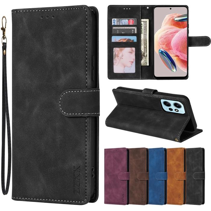Wallet Hand Rope Magnetic Flip Leather Case For Xiaomi Redmi 10 10C