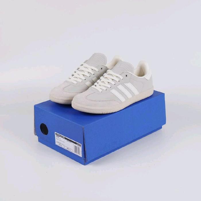 Sepatu Adidas Samba Human Race Cloud White
