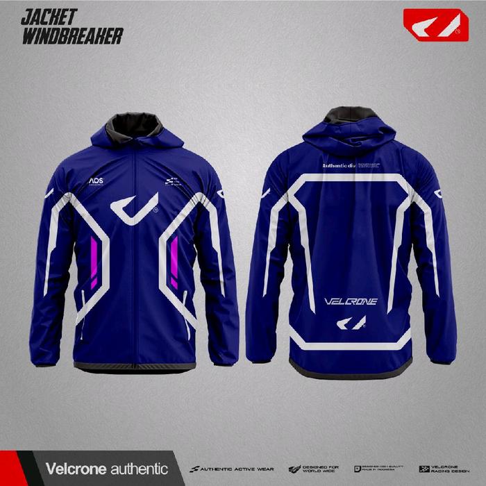 JACKET WINDBREAKER VELCRONE/JACKET VELCRONE/JACKET WATERPROOF CUSTOM