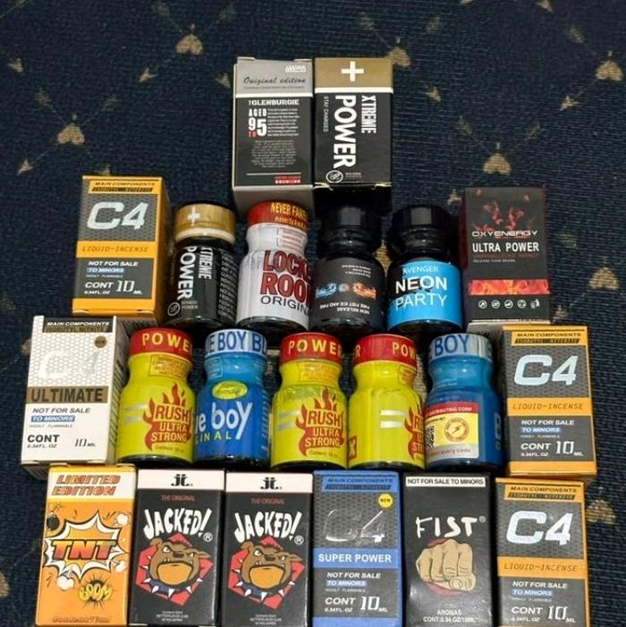 C4 Liquid Incense 10ml - Ultimate Power & Neon Party - Jacked! Super Power - Fist - C4 - Not For Sal