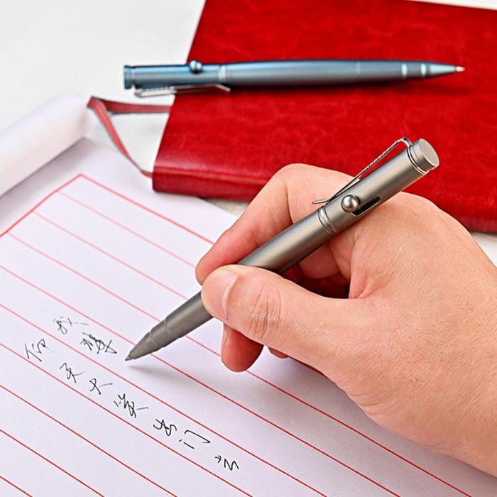 Bolt Action Ballpoint Pen Metal Ballpoint Pen for Office Outdoor
