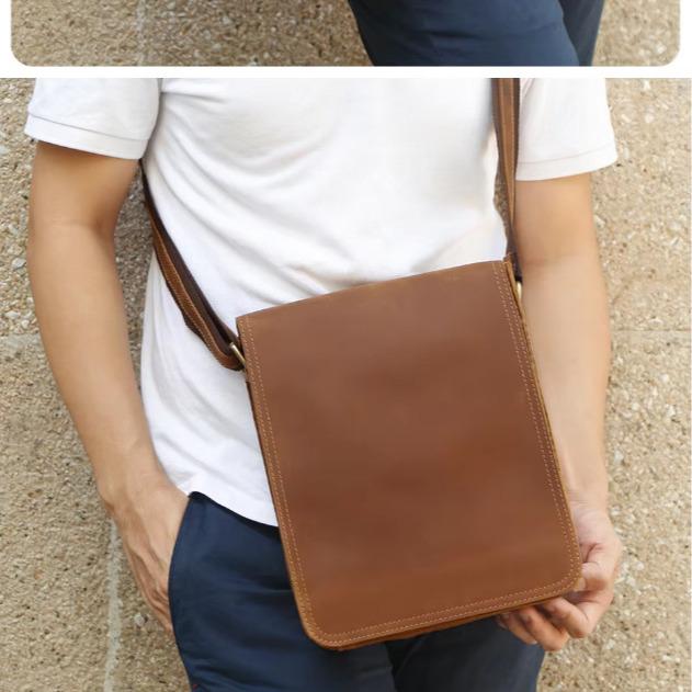 Tas Selempang Kecil Kasual Pria untuk Ipad 9,7 Inci