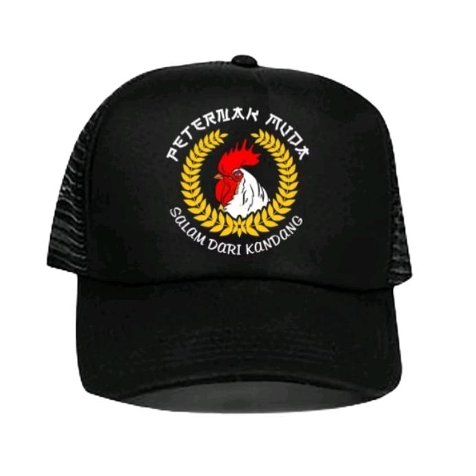 TOPI TRUCKER JARING/ TOPI PETERNAK MUDA SALAM DARI KANDANG
