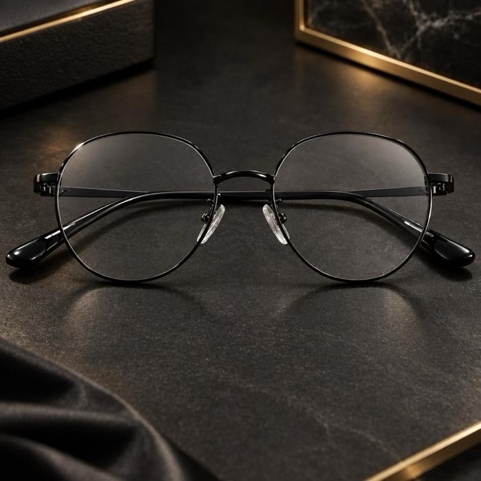 20020 Kacamata Titanium unisex,, ringan dan nyaman untuk sehari-hari