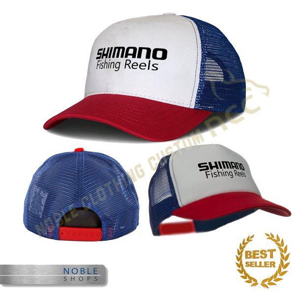 TOPI JARING TRUCKER HAT SHIMANO MANCING PANCING V01 LOGO SIMBOL IKON AA0009 NCC001