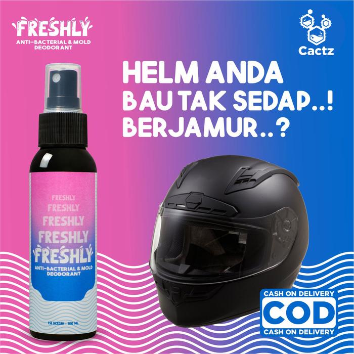 Parfum Helm Jaket Sepatu Freshly Aroma Kopi & Bubblegum