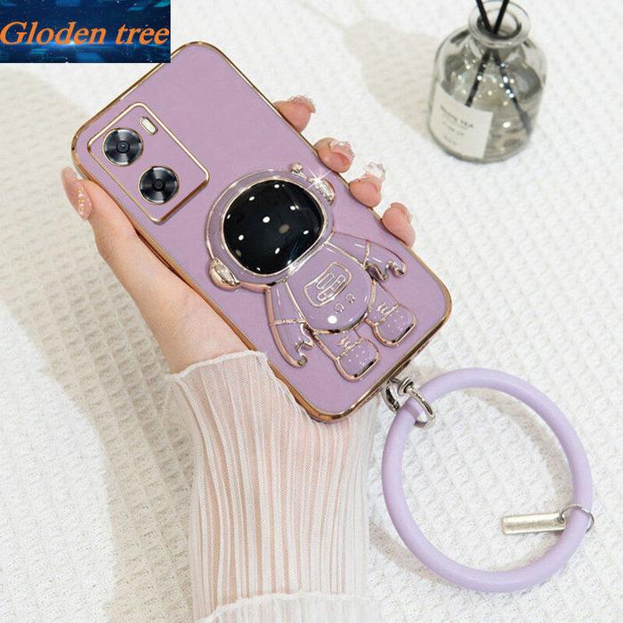 Gloden Tree Casing Ponsel Desain Baru untuk OPPO A57 4G 2022 Casing