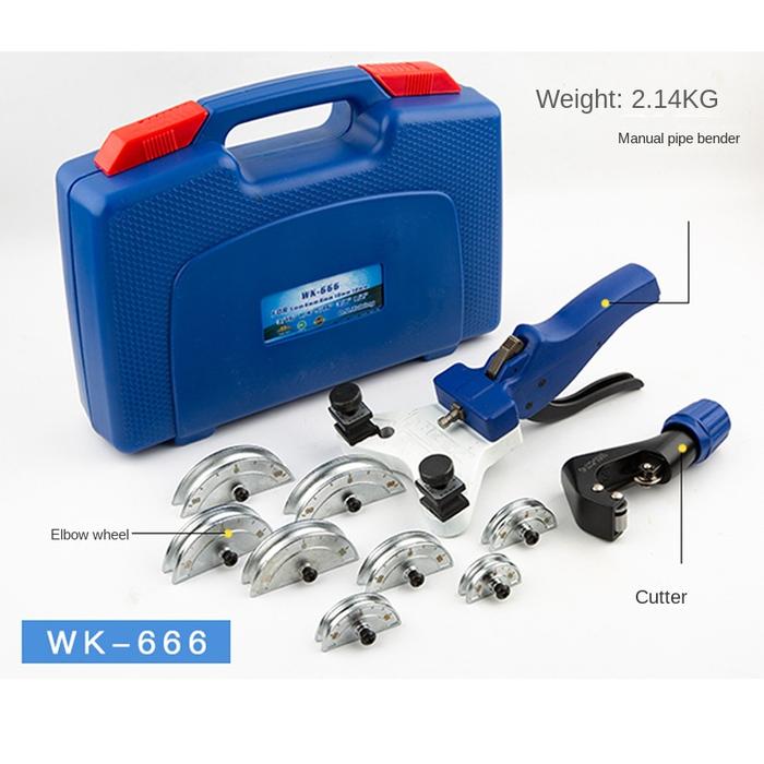 WK-666、WK-999F、WK-999RF Manual pipe bender Copper pipe bending tool