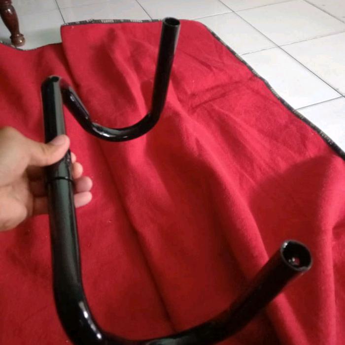 Surly Federal Handlebar Bullhorn Fixie 25.4mm untuk Sepeda MTB Touring dan Roadbike Standar Outdoor