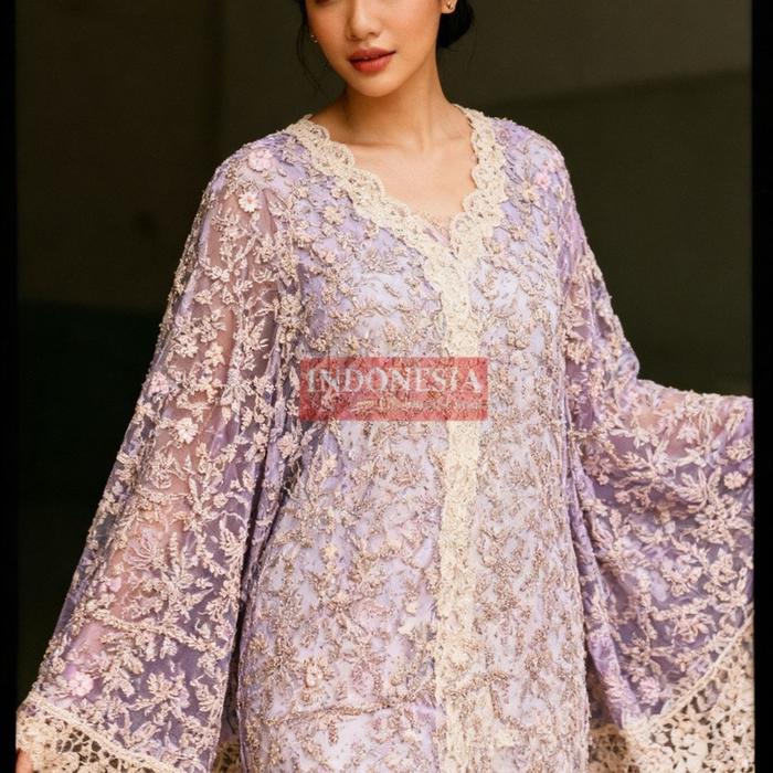 New Indonesia Textile Palembang - Tulle Andira Premium 0,5 Meter Kain Elegan untuk Pakaian Wanita