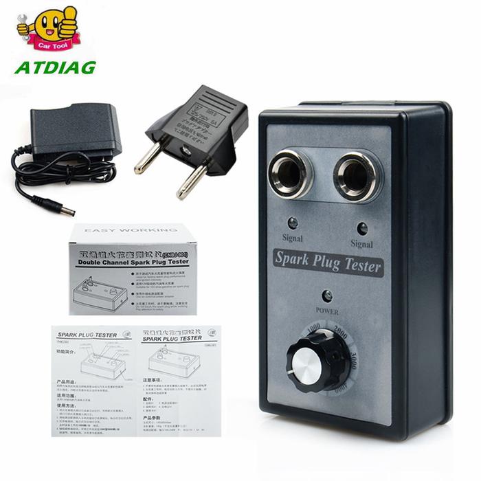 1A 12V Busi Penguji Pengapian Mobil Penguji Starter LED Indikator