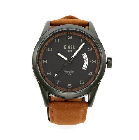 VERDON-LAW, Jam tangan analog dari EIGER 1989