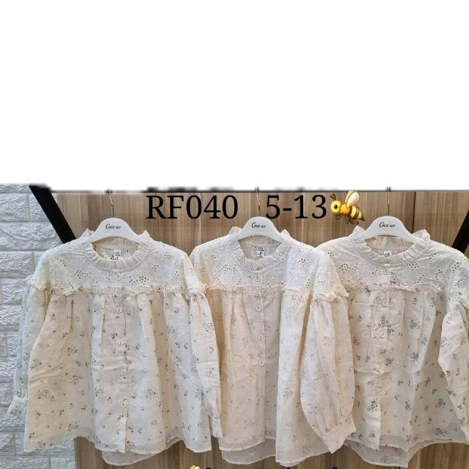 baju tunik anak katun import kekinian