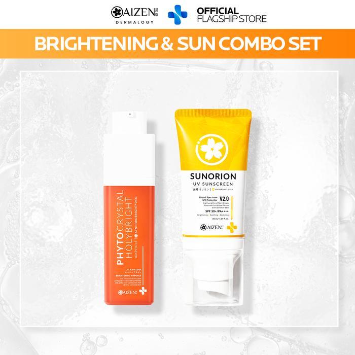 Terbaru Aizen - Brightening & Sun Combo Set