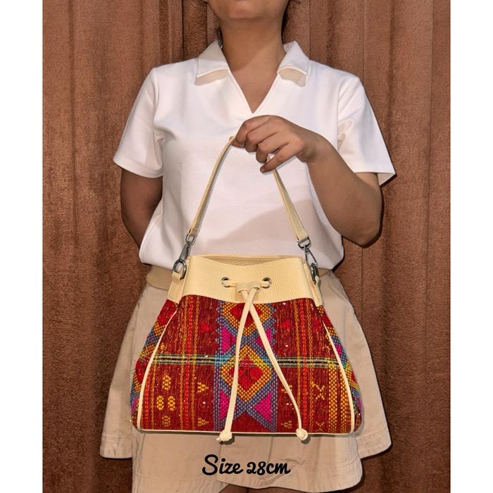 PREMIUM (READY) terjamin Tas Serut Model Ulos terlaris