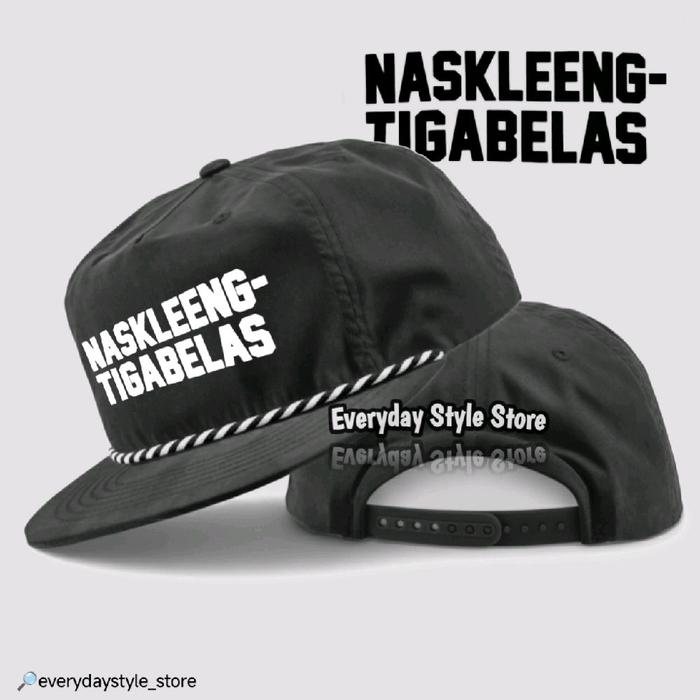 Topi Snapback Classic Naskleeng 13/ Rope Hat Caps Casual Vintage NK13 / Topi Klasik Tali Pria Wanita